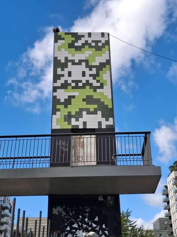 "PA_1495" by Invader in Paris 13e Arrondissement, Paris