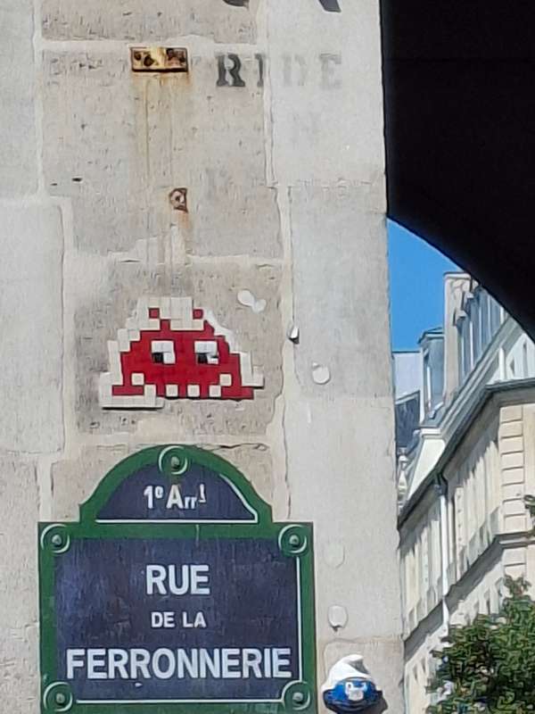 "PA_92" by Invader in Paris 1er Arrondissement, Paris