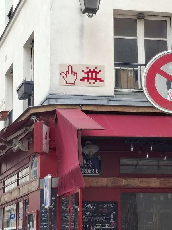 "PA_954" by Invader in Paris 3e Arrondissement, Paris