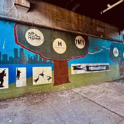 Urban Ecosystem Tree Mural