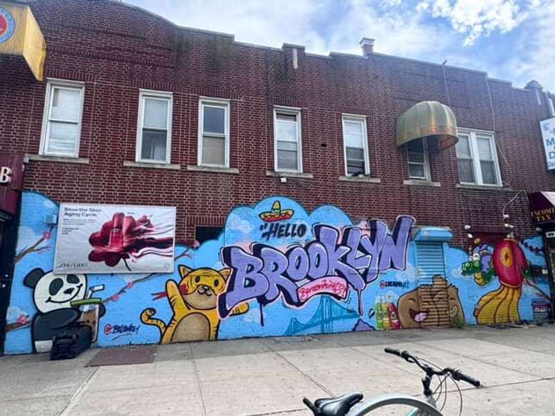 "Hello Brooklyn" in Bath Beach, New York