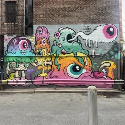 Monster Eye Collective Mural