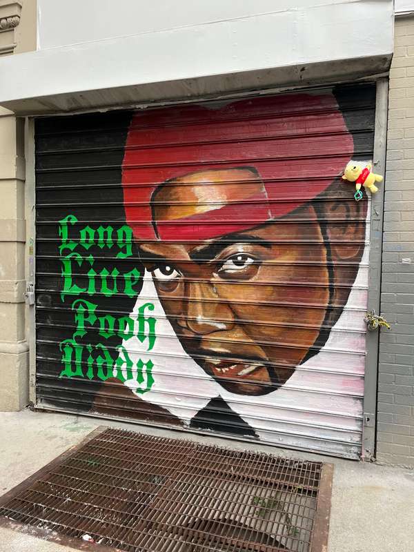 "Long Live Pooh Diddy" in Manhattan Community Board 10, New York