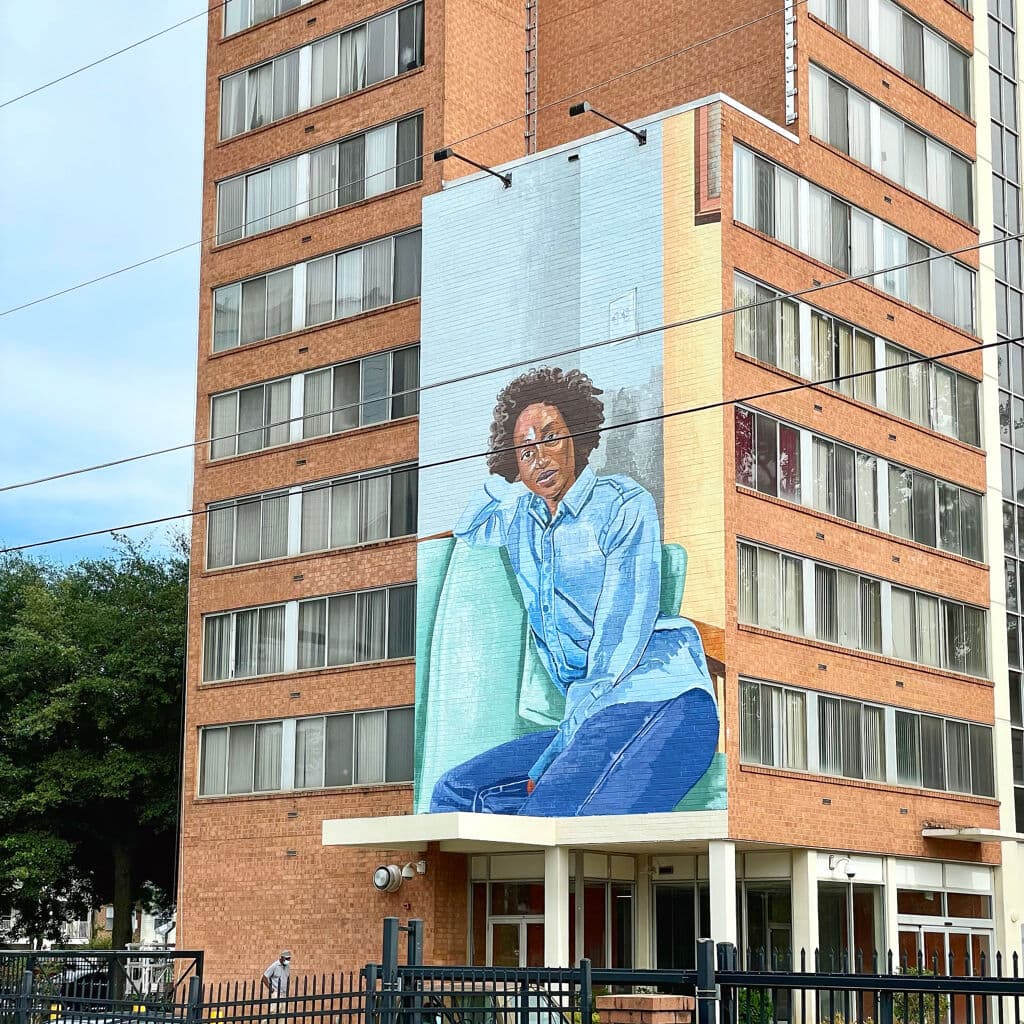 "Grace" by Gerald Lovell in Castleberry Hill, Atlanta