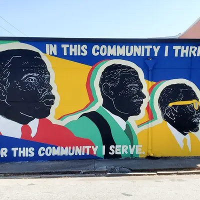 In this community I thrive.  In this community I serve