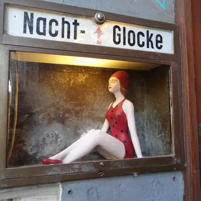 Nacht-Glocke Vintage Display Case