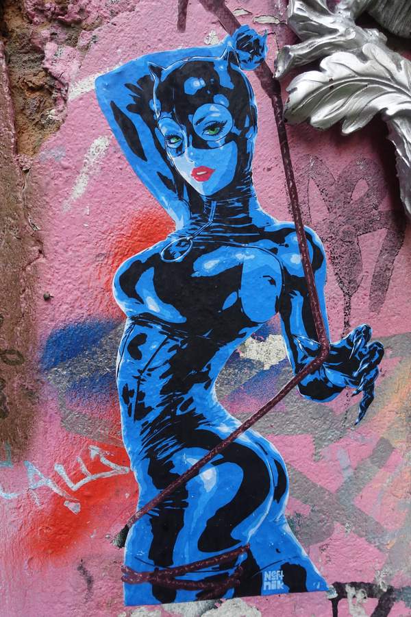 "Catwoman" by Neftnik in Neustadt, Hamburg