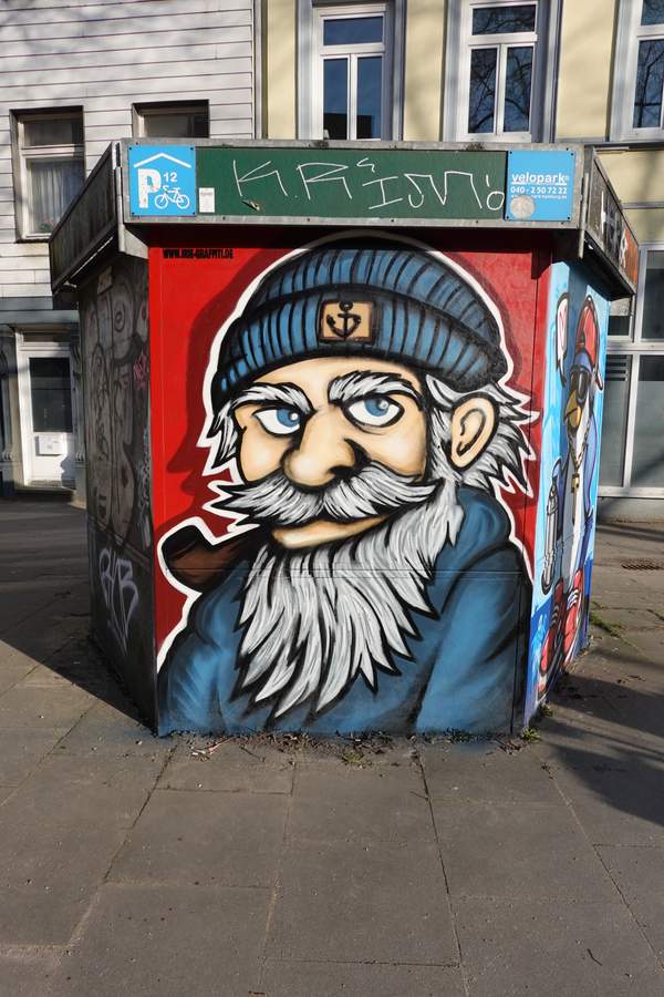 "Sailor" by Irie.graffiti in Eimsbttel, Hamburg