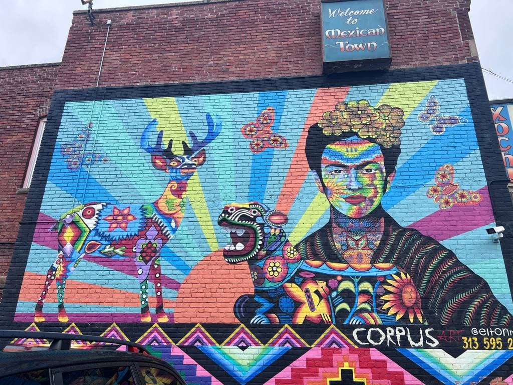 "Frida" in Hubbard Farms, Detroit