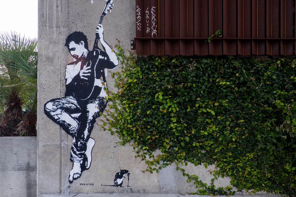 Art by Blek le Rat by Blek Le Rat