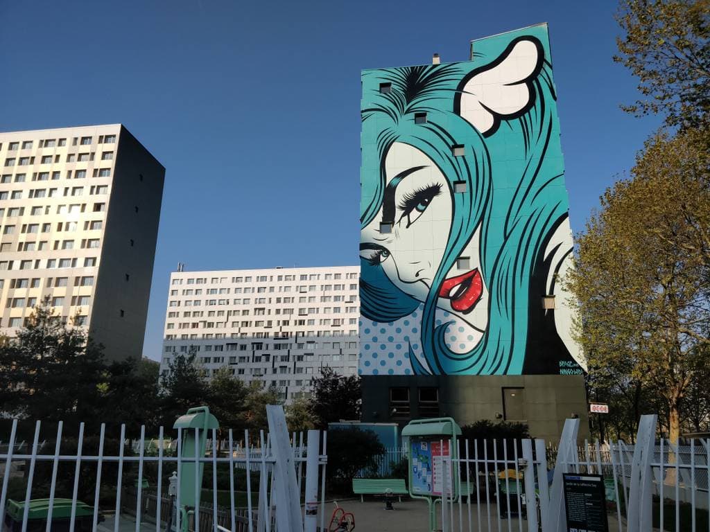"Turncoat" by D*Face in Paris 13e Arrondissement, Paris