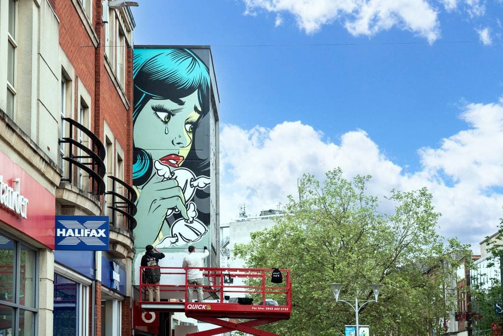 Street art in Chelmsford