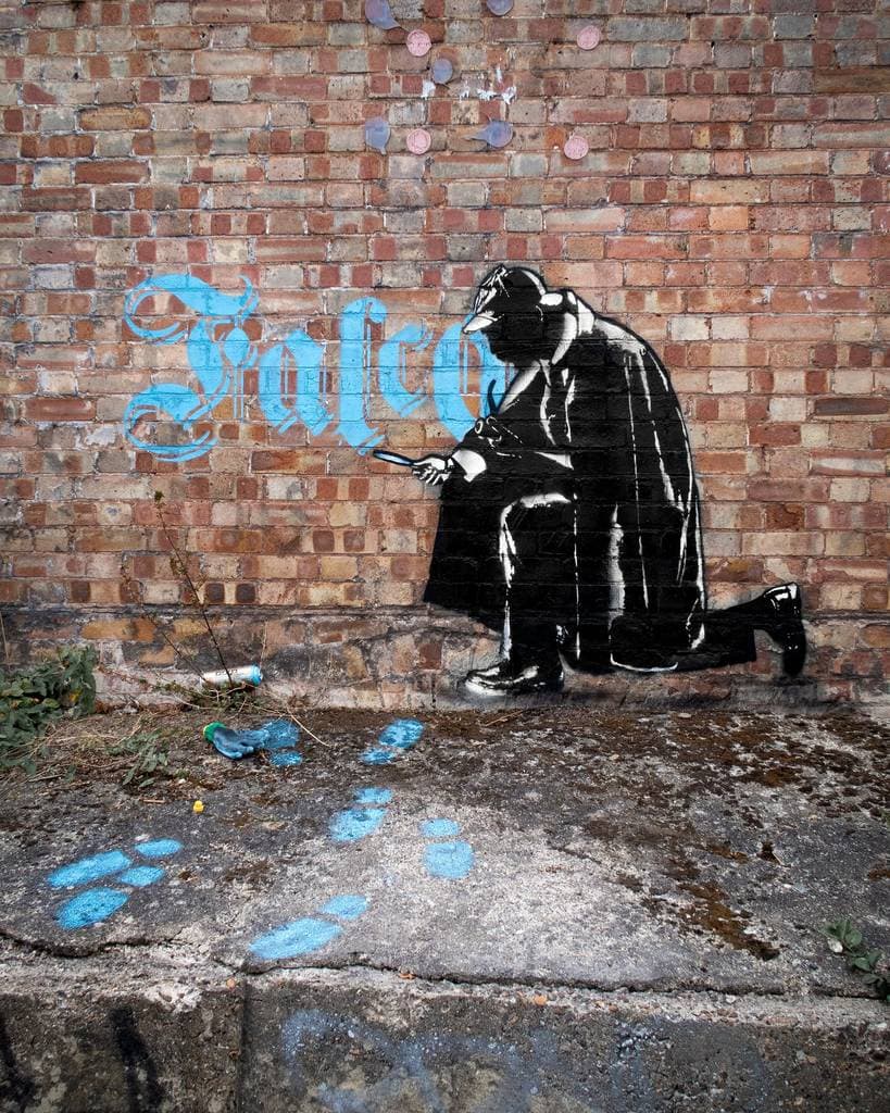 "Sherlock VS Falco" by Falco in Whitechapel, London