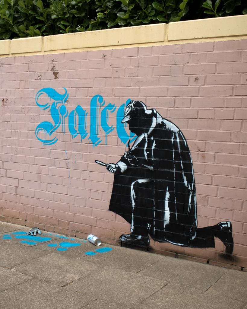 "Falco Vs Sherlock" by Falco in Billstedt, Hamburg
