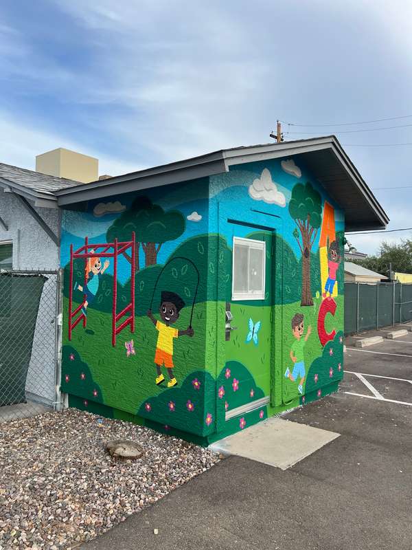 "Active Learning Center 9" by Krista Hill in Bronze Boot, Phoenix