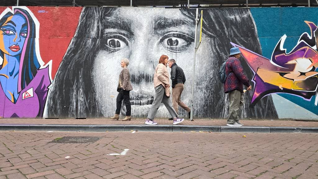 Street art in Amsterdam
