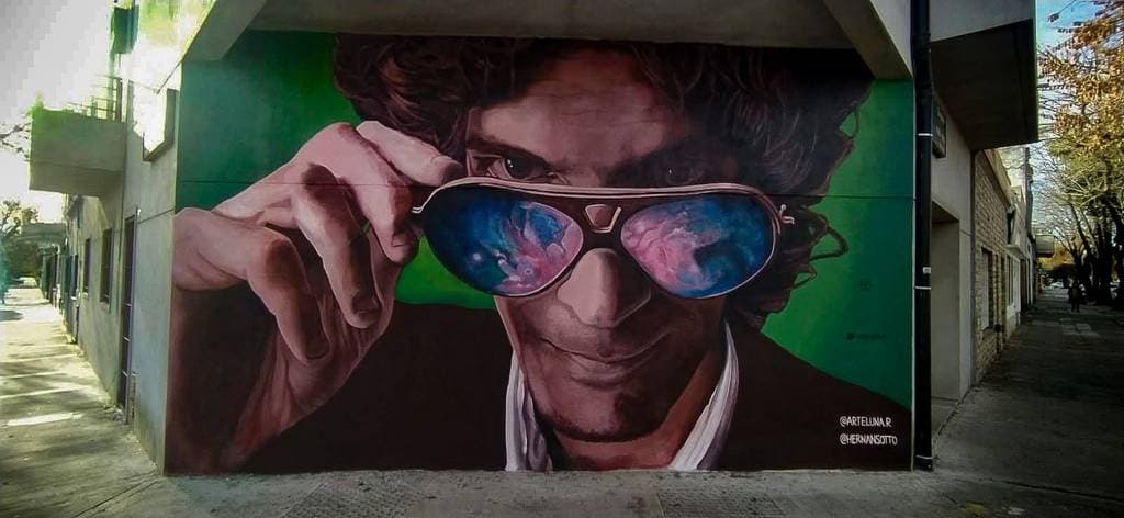 ""Luis Alberto Spinetta"" by Luana Bouso in Villa Real, Buenos Aires