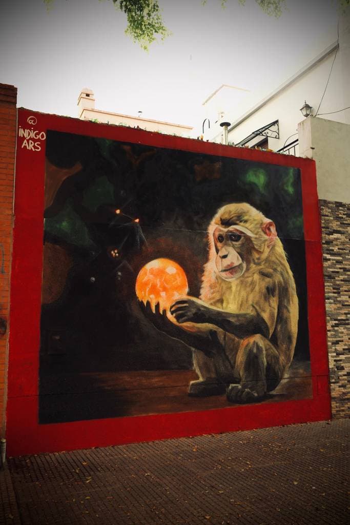 "the seventh monkey" by Indigo Ars in Nez, Buenos Aires