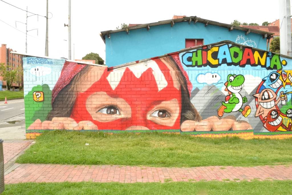 "ían" by Chicadania in Bella Suiza, Bogota