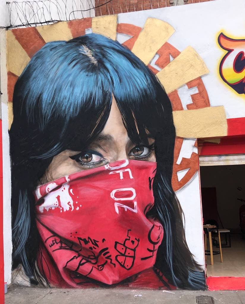 "Zapatista Quimbaya Queen" by Chicadania in Upzs De Bogot, Bogota