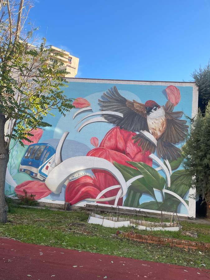 "Paint Hope" by Imperdible in Hortaleza, Madrid
