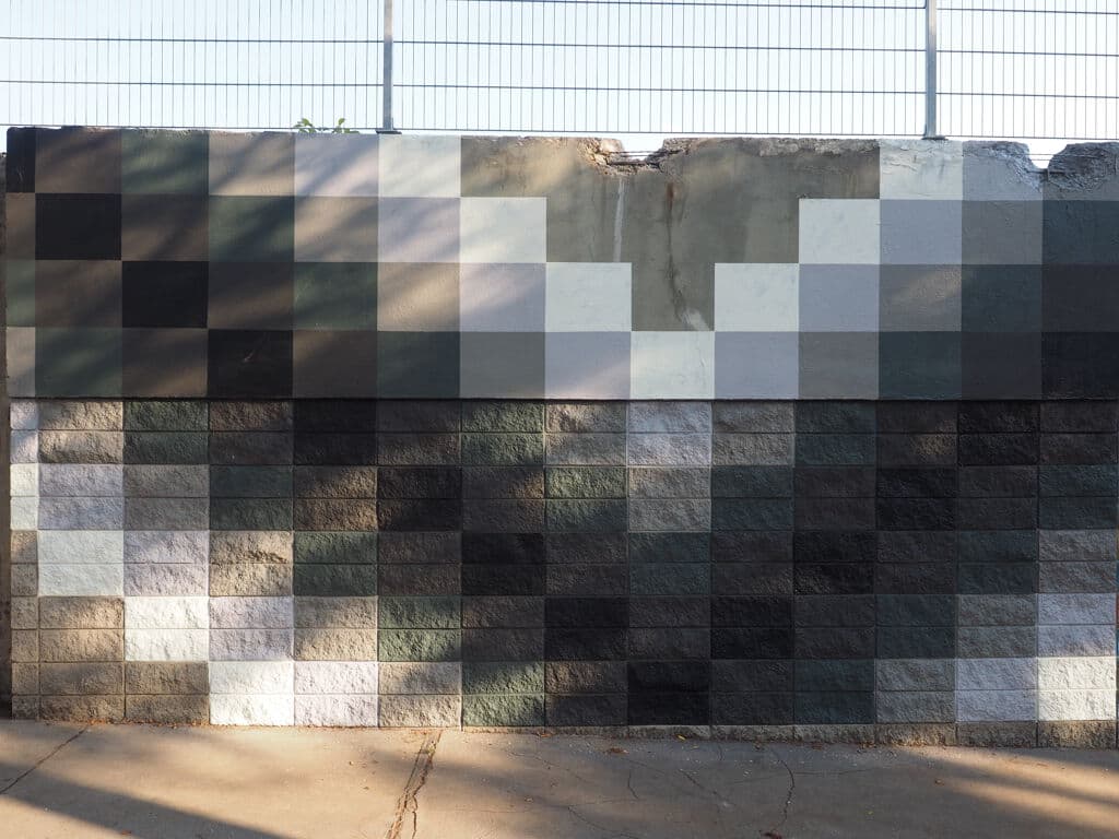 Pixelated Wall Surface Study