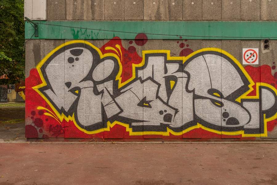 Stylized Character in Bold Outlines