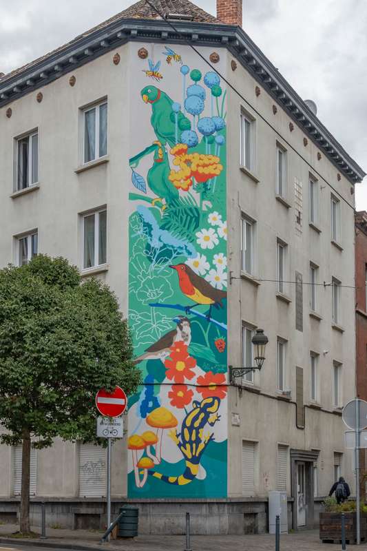 Garden Paradise Mural