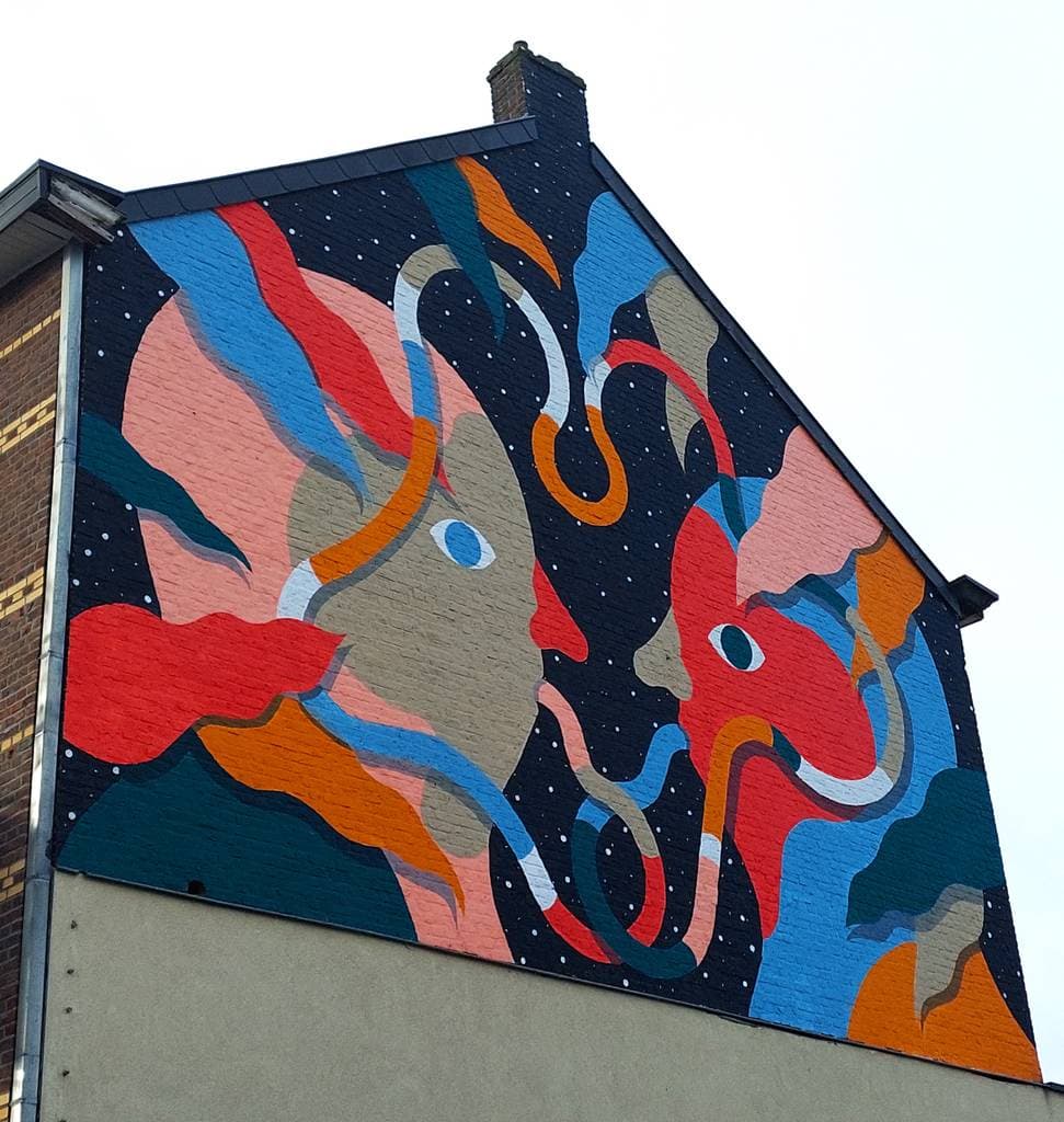 Street art in Genk