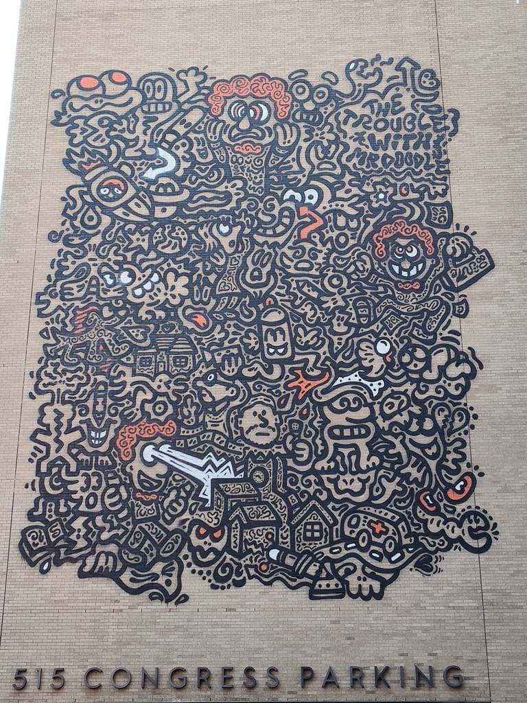 Austin Mr. Doodle Mural