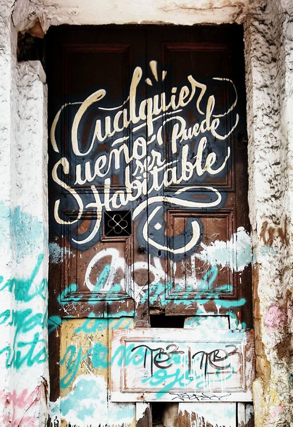 "Any dream can be habitable" in Las Aguas, Bogota