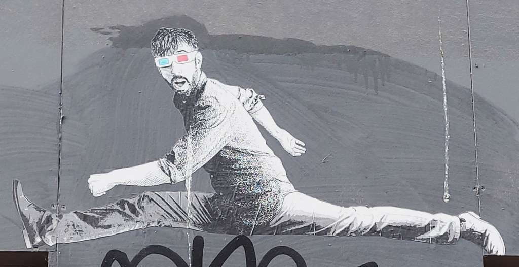 Untitled street art by Radical Playground in Quartier Des Quais Kaaienwijk, Brussels