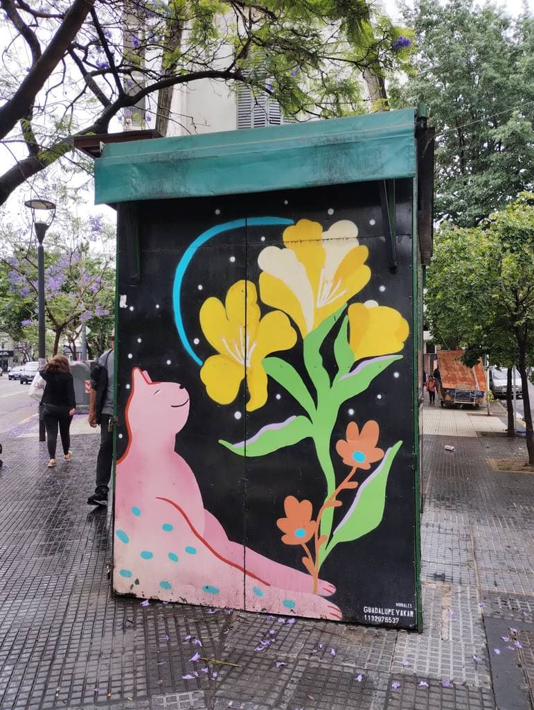 "Gatito" in Villa Crespo, Buenosaires