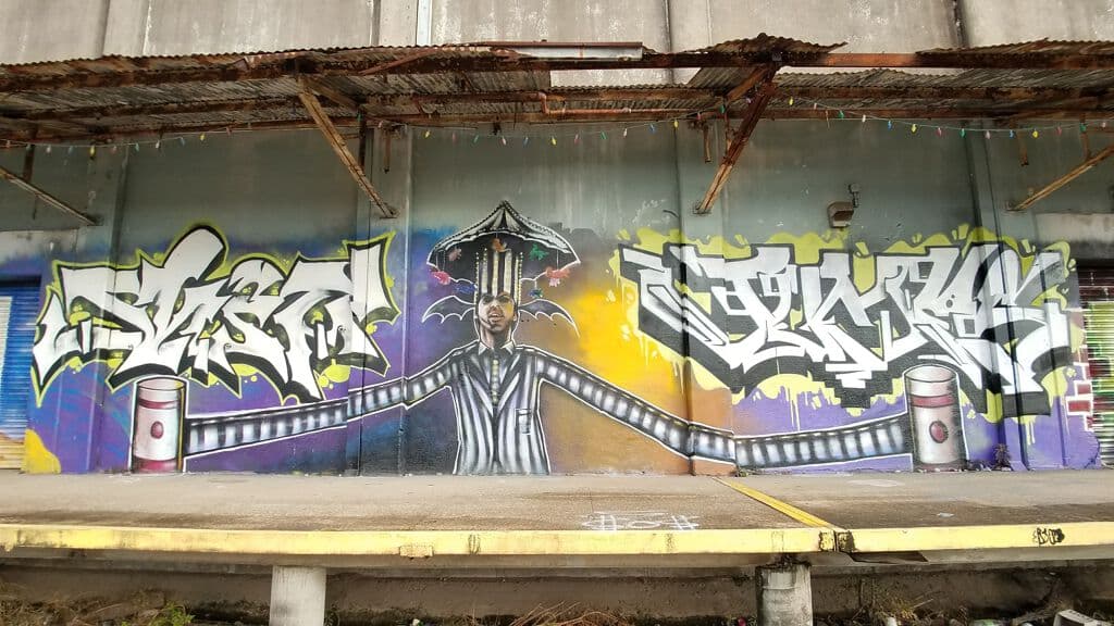 "The Silo" by Various Artists in Fifth Ward, Houston