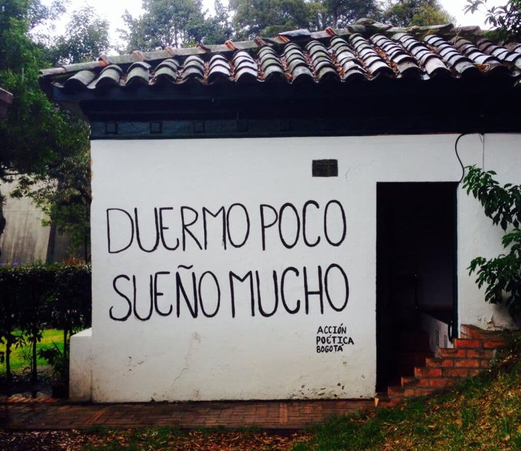 Art by Acción poética Bogotá