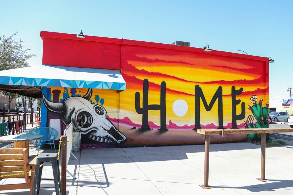 "Carly's Bistro" by Lalo Cota in Central City, Phoenix