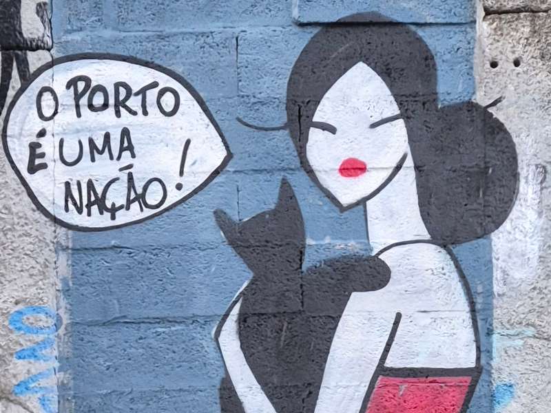 "O Porto é uma nação!" by Rafi die Erste in Vitria, Porto