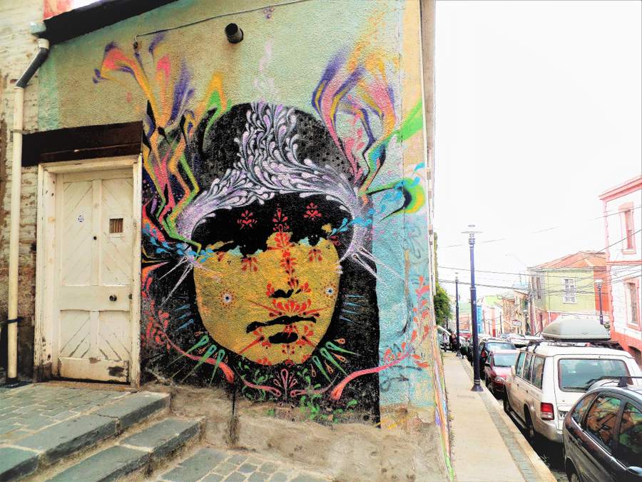 "NN" by Stinkfish in Cerro Alegre, Valparaiso