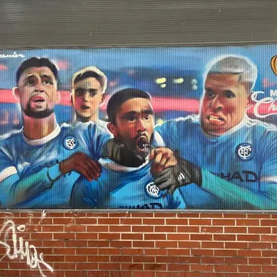 MLS Cup Champions Celebration Mural