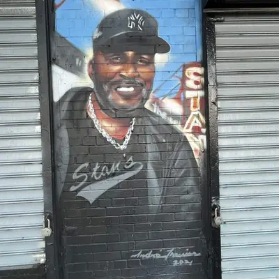 Hip-Hop Portrait Mural