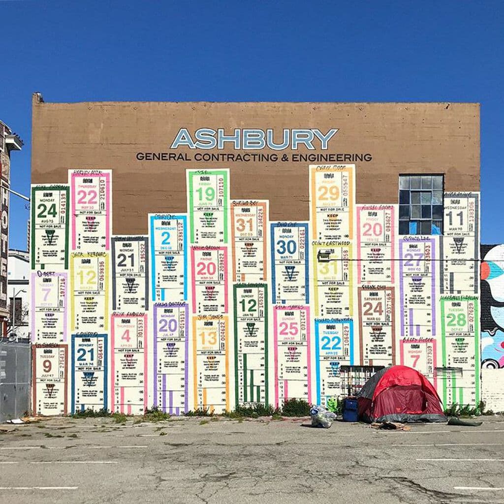 "Muni Tickets" by Tim the Optimist in Mission, San Francisco