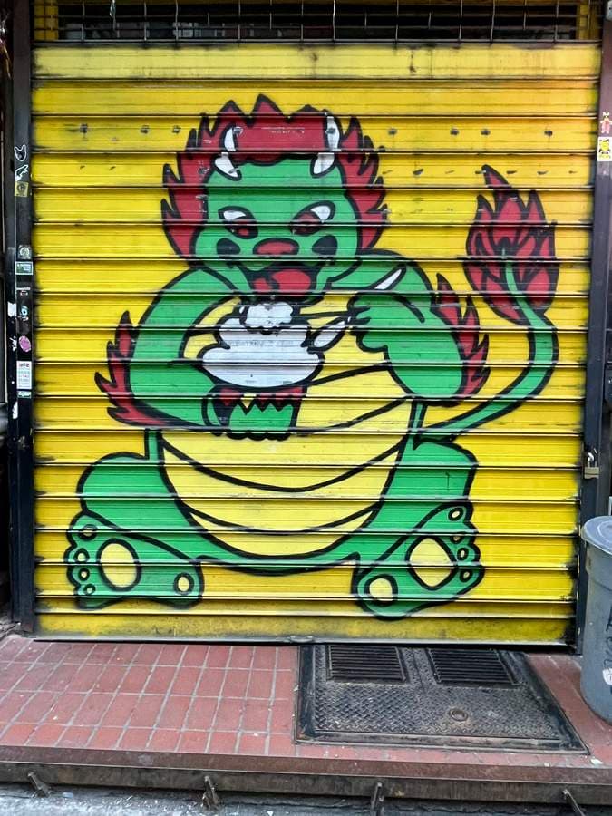"Chinatown Ice Cream Factory" in Five Points, New York