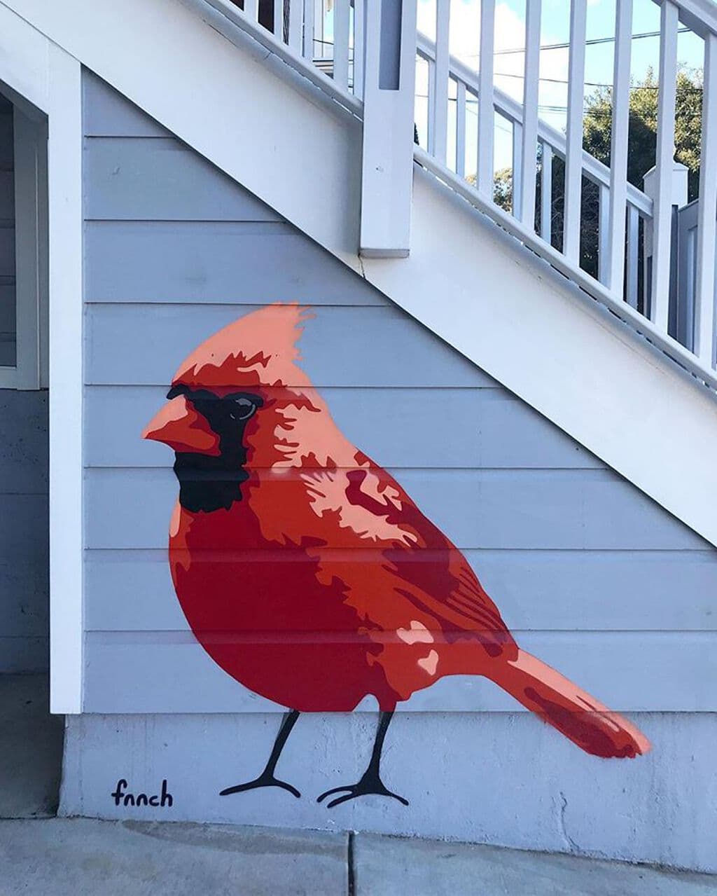 "Cardinal" by Fnnch in Mission, San Francisco