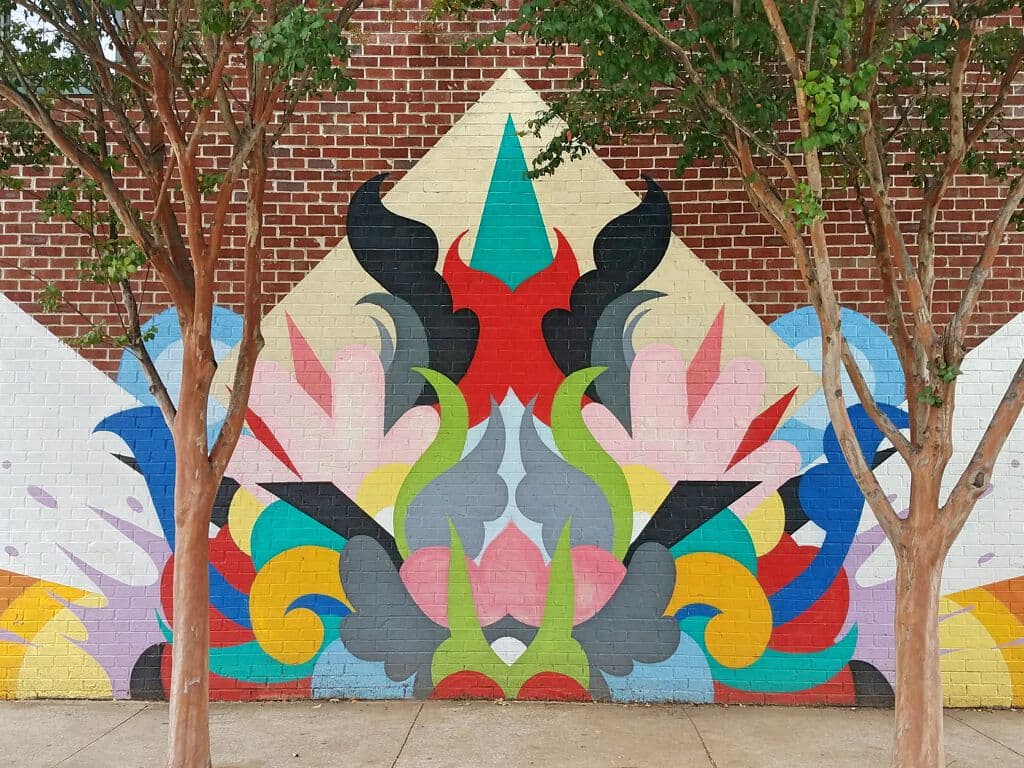 Untitled street art by Peter Ferrari in Sweet Auburn, Atlanta