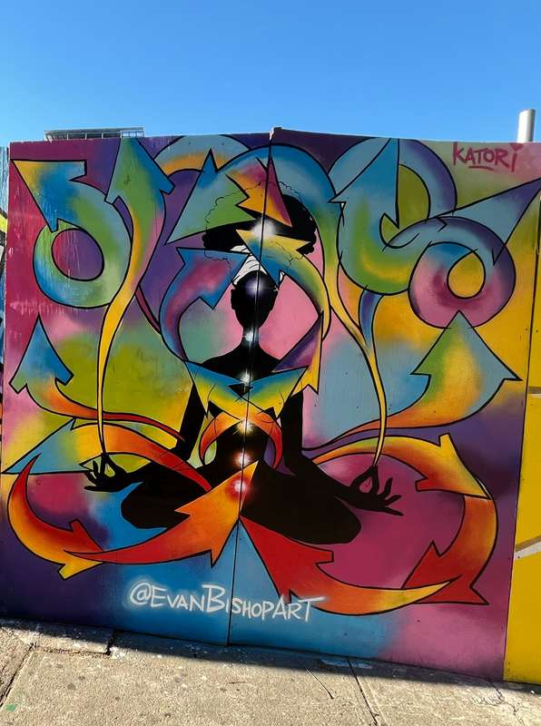 Daffy Duck Street Mural