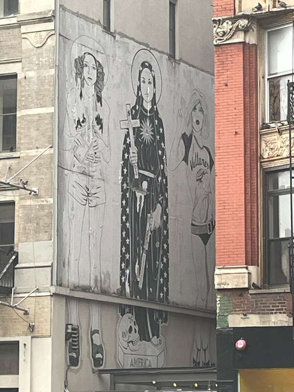 Lolita, a nun and a badass blondie