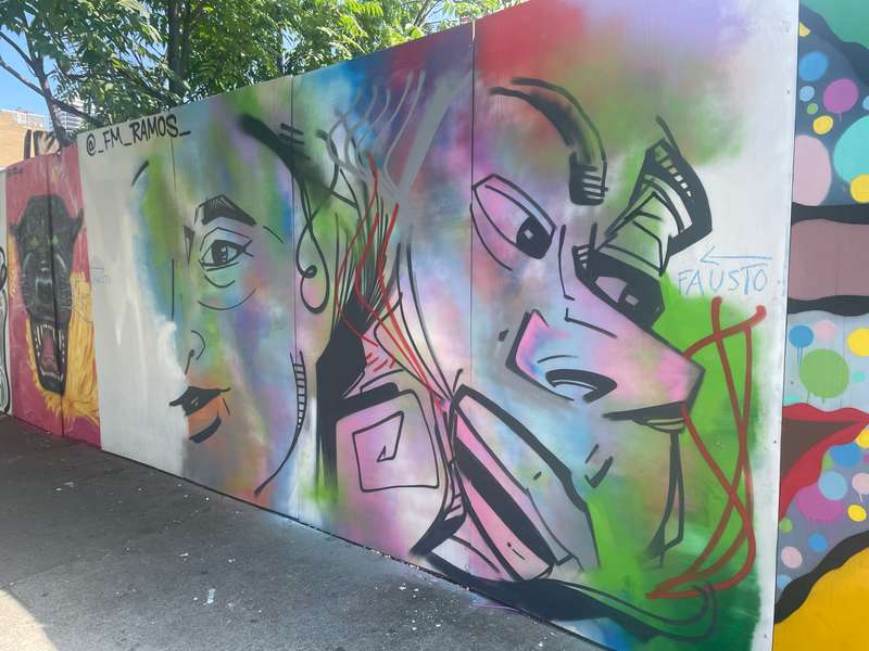 "Fausto" by _fm_ramos_ in Manhattan Community Board 11, New York