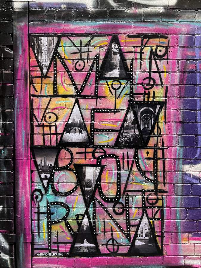 "MELBS THE BEST" by Monochromatic Melbourne in Melbourne, Melbourne