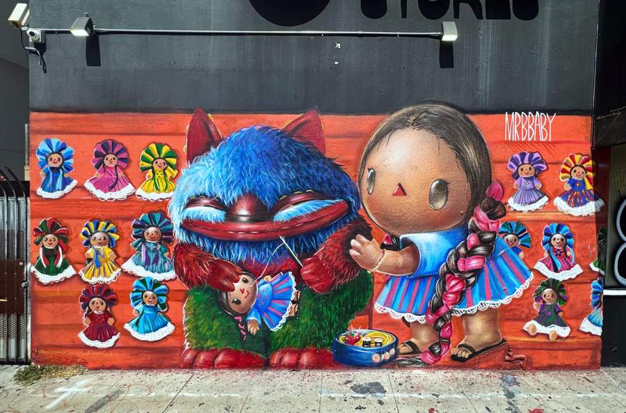 "Mexican Folk Art Celebration" by Mr B Baby in Los Angeles