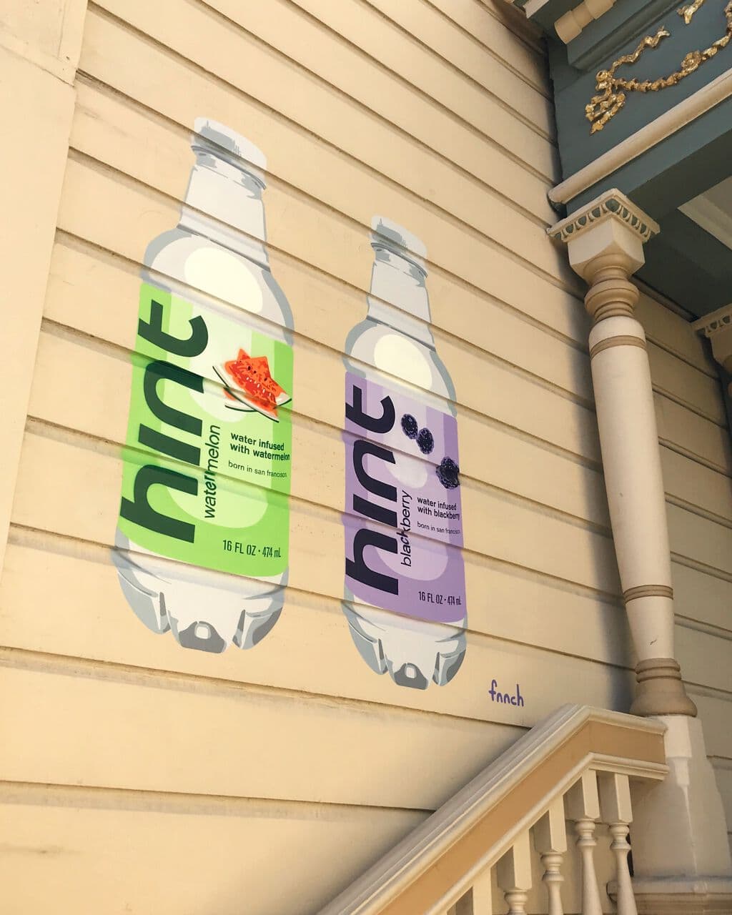 "Hint Water" by Fnnch in Cow Hollow, San Francisco